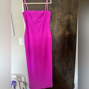 Solace London Riley gown pink size 8